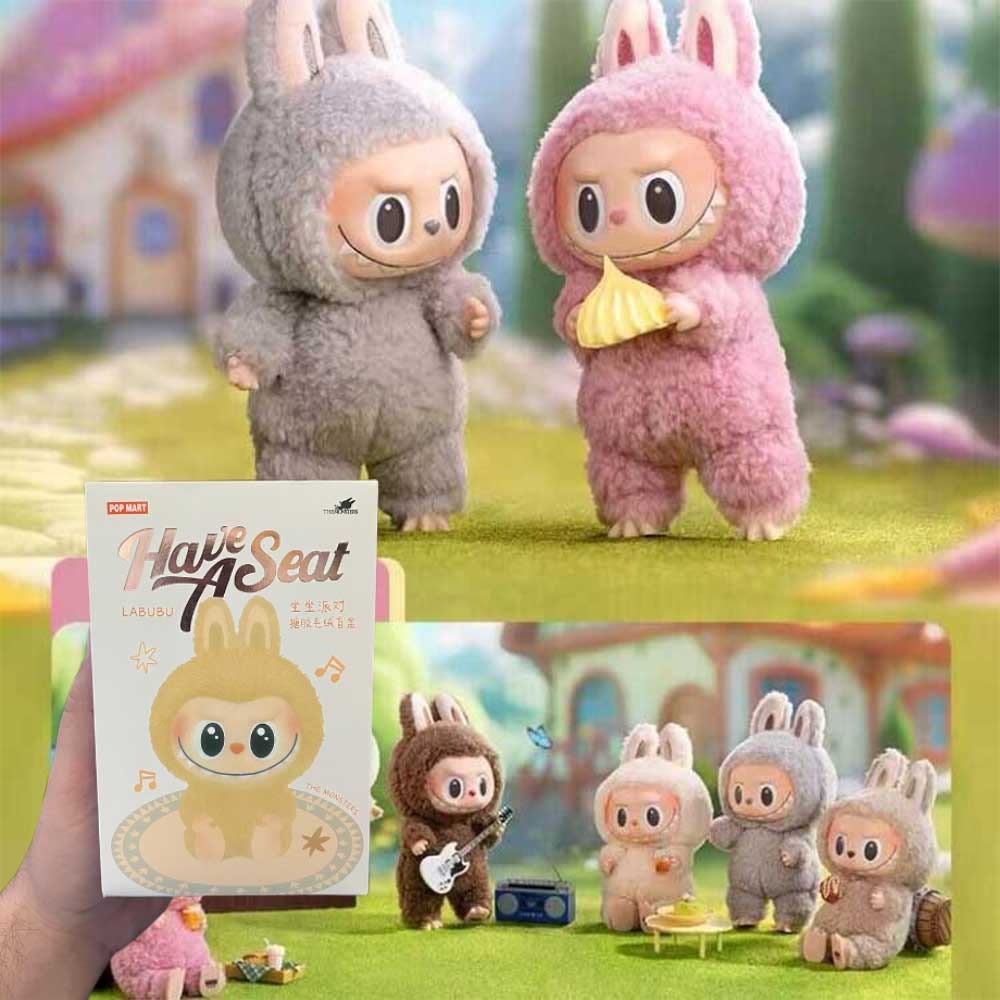 دمى لابوبو The Monsters | Labubu Plush – Exciting Macaron